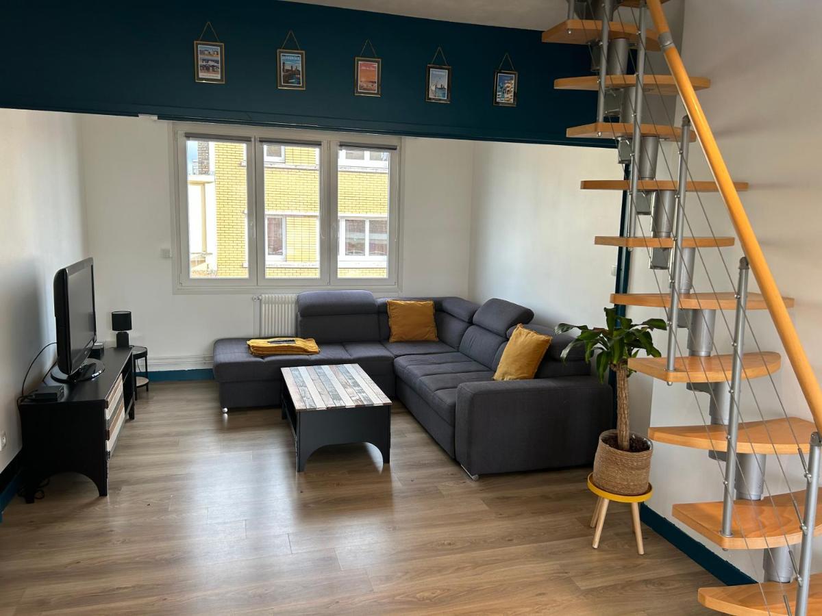 Duplex Lumineux Entre Plage Et Centre-Ville Dunkirk Exterior foto